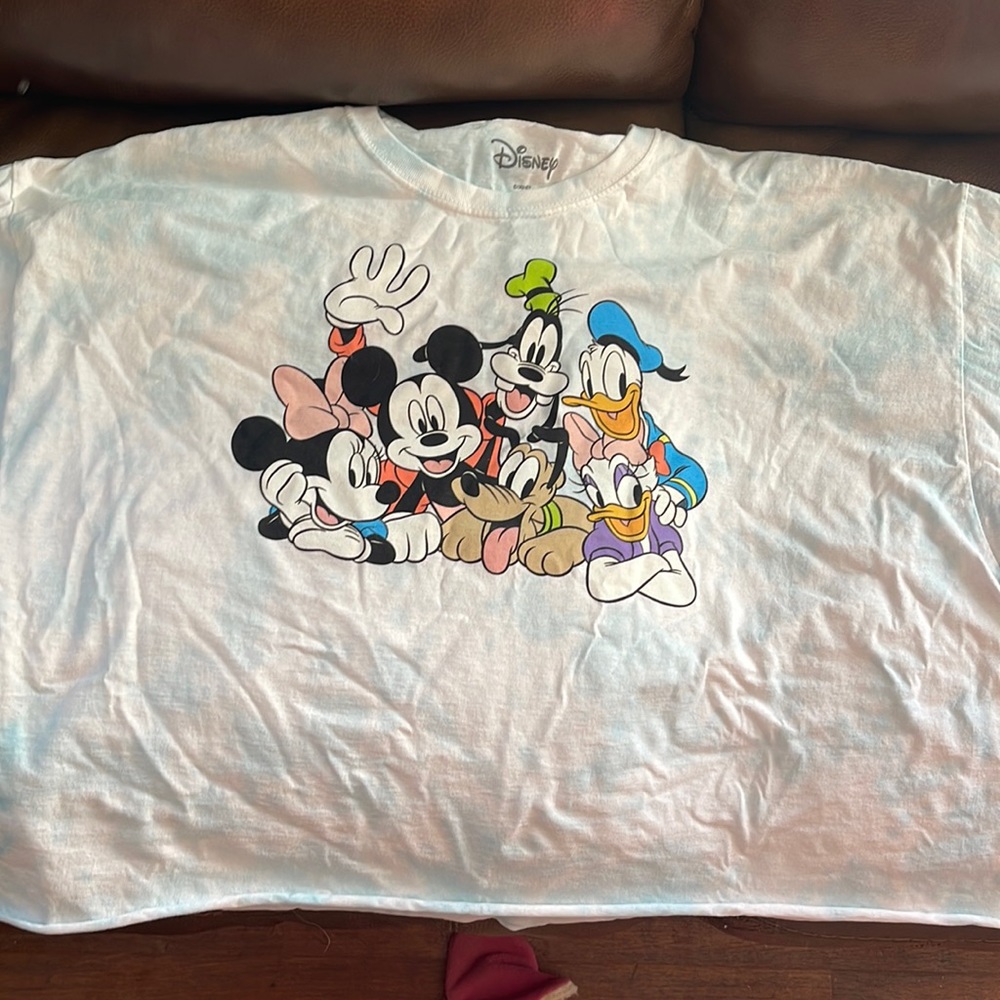 3xl Mickey Mouse Crop Top